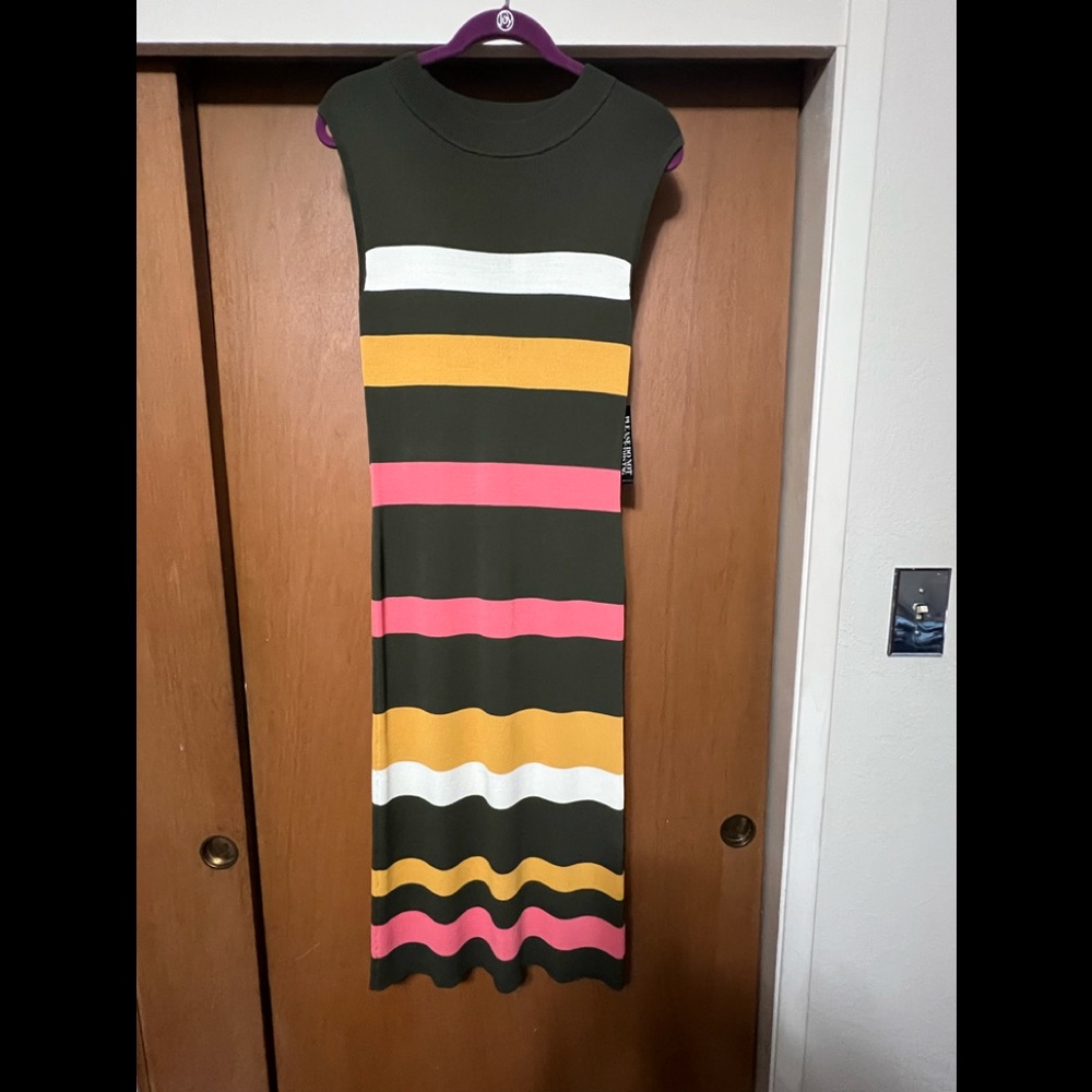 New York & Company sweater dress and jacket